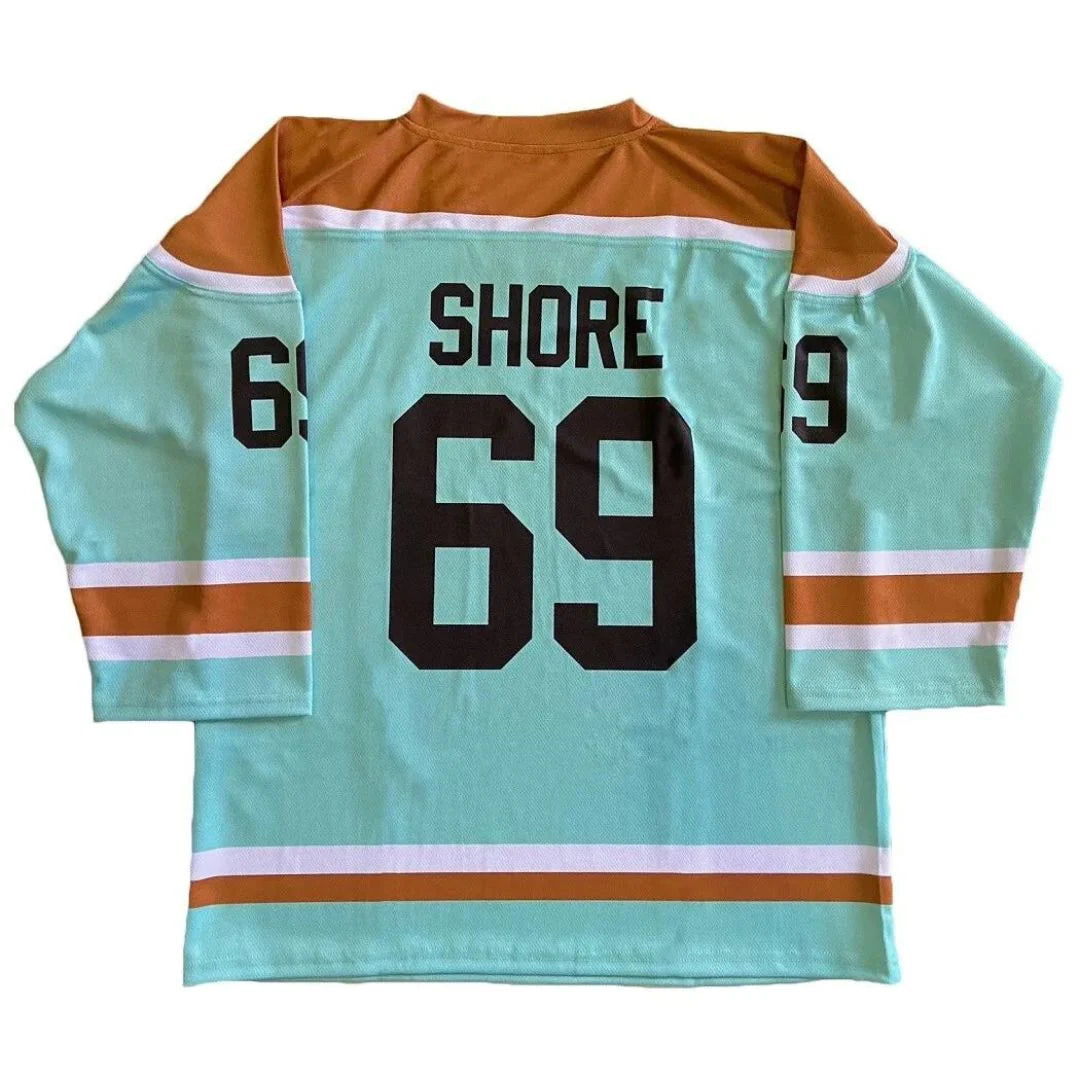 Bulldogs Mint Blue Shore Fan Adult Hockey Jerseys (Old Version)