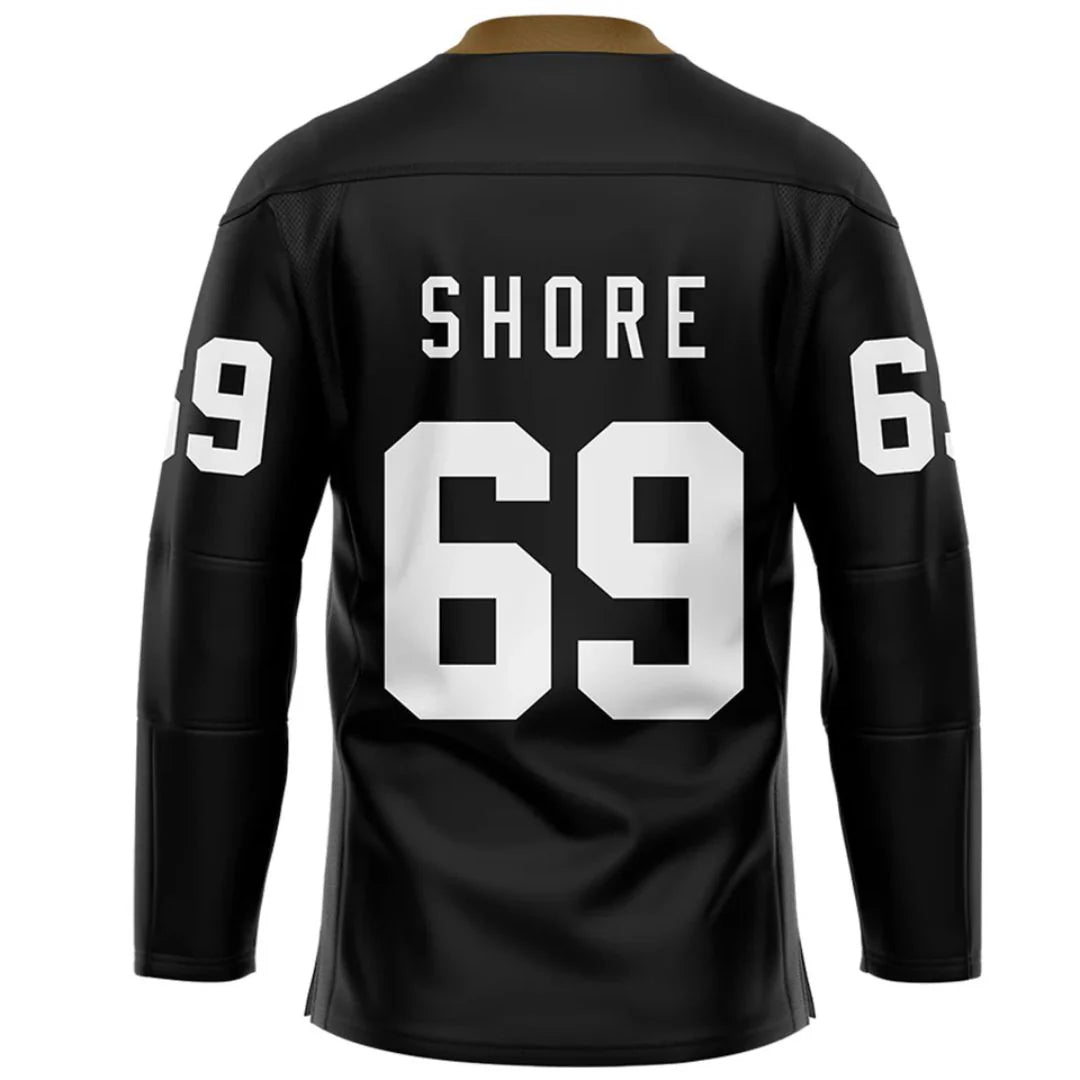 Bulldogs Black Shore Fan Adult Hockey Jerseys