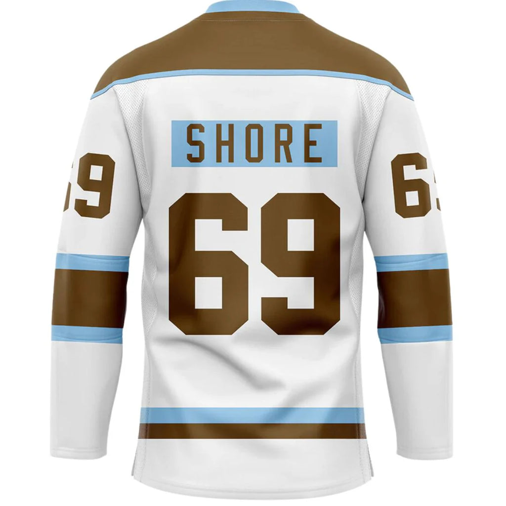 Bulldogs White Shore Fan Adult Hockey Jerseys