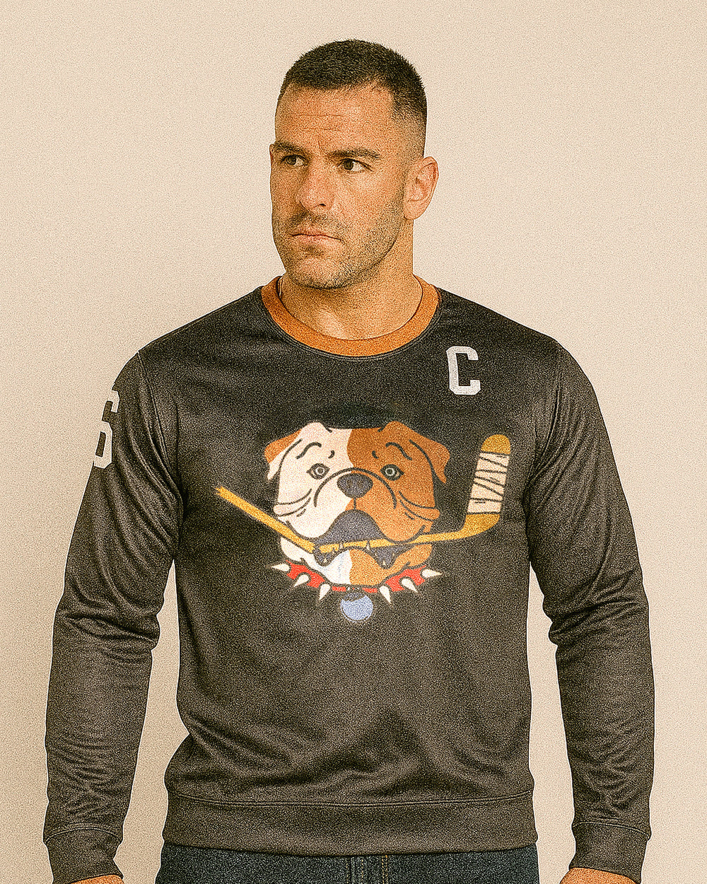 Black Full Sleeves Jersey