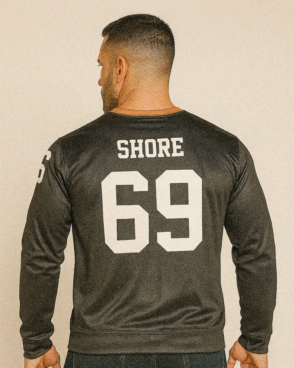 Black Full Sleeves Jersey