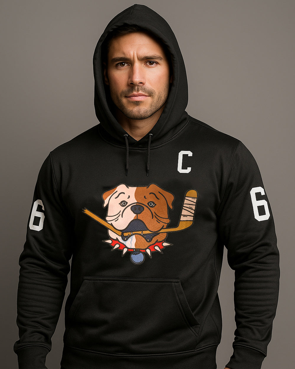 Bulldogs Die Sub Hoodie SR - Black