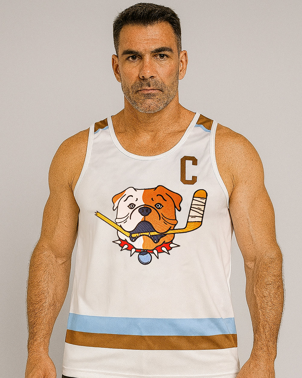 Bulldogs Tank Top SR - White