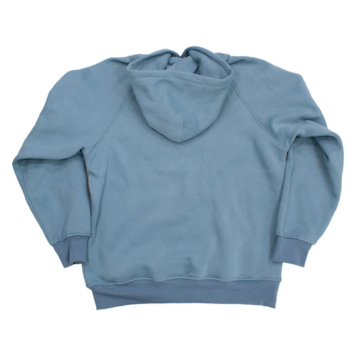 Bulldog Comfort Signature Hoodie Senior - Stone Wash Blue